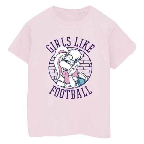 T-shirts a maniche lunghe Girls Like Football - Dessins Animés - Modalova