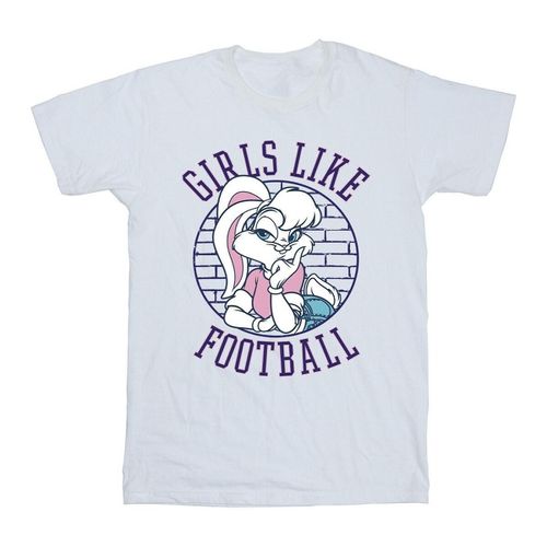 T-shirts a maniche lunghe Girls Like Football - Dessins Animés - Modalova