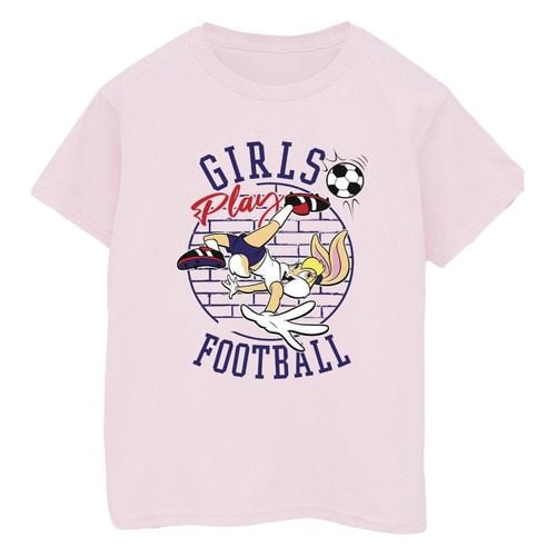 T-shirts a maniche lunghe Girls Play Football - Dessins Animés - Modalova