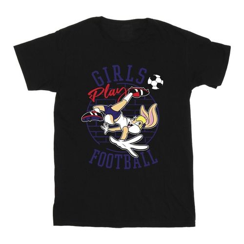 T-shirts a maniche lunghe Girls Play Football - Dessins Animés - Modalova