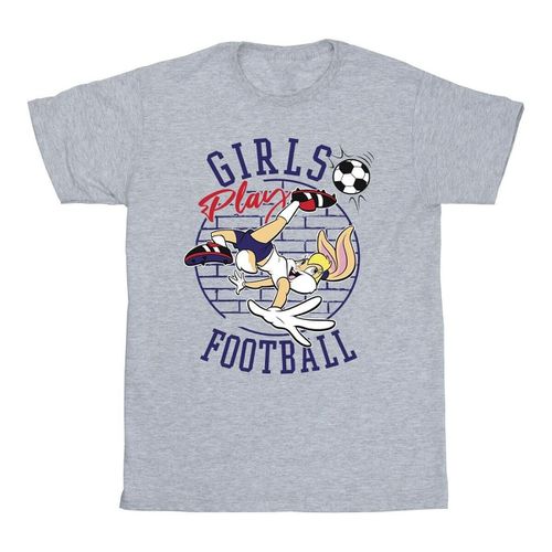 T-shirts a maniche lunghe Girls Play Football - Dessins Animés - Modalova