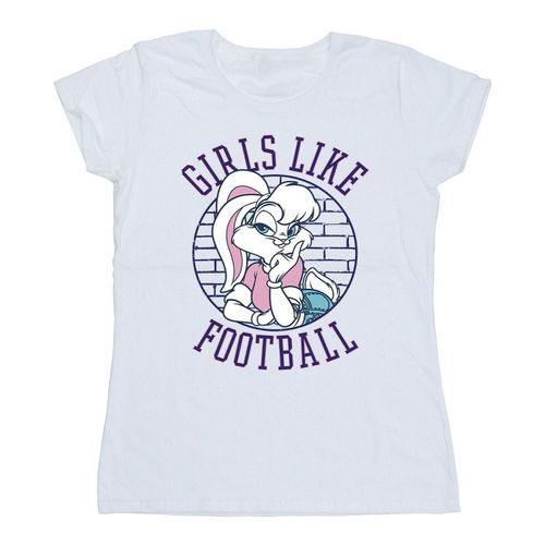 T-shirts a maniche lunghe Girls Like Football - Dessins Animés - Modalova