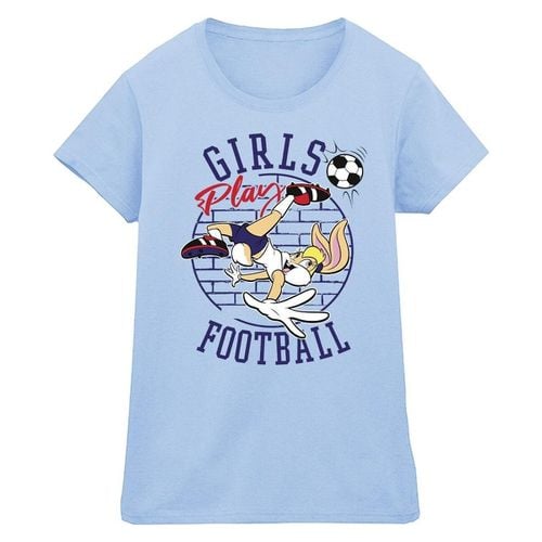 T-shirts a maniche lunghe Girls Play Football - Dessins Animés - Modalova