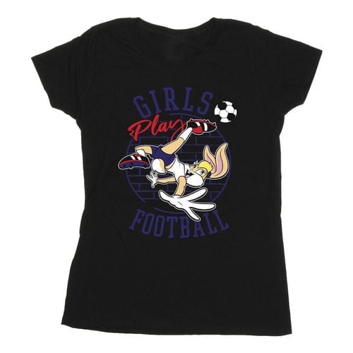 T-shirts a maniche lunghe Girls Play Football - Dessins Animés - Modalova