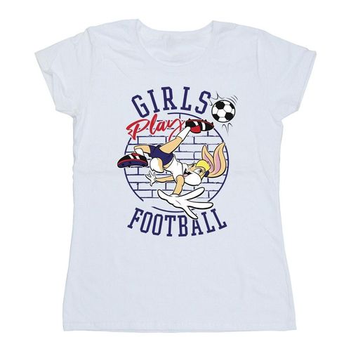 T-shirts a maniche lunghe Girls Play Football - Dessins Animés - Modalova