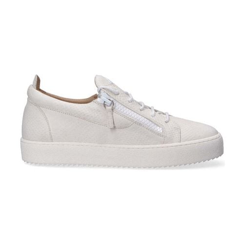 Sneakers sneaker Low Top pelle bianca - Giuseppe Zanotti - Modalova