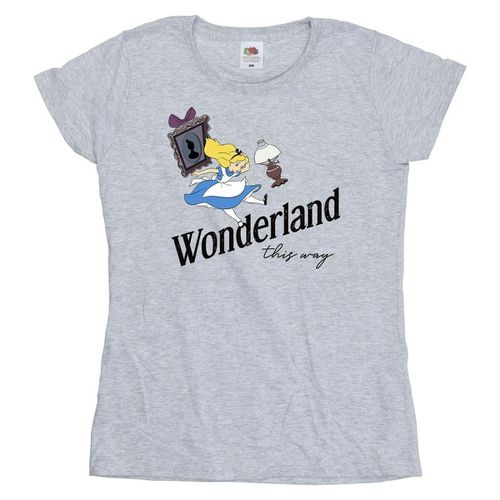 T-shirts a maniche lunghe Alice In Wonderland This Way - Disney - Modalova