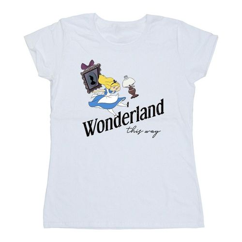 T-shirts a maniche lunghe Alice In Wonderland This Way - Disney - Modalova