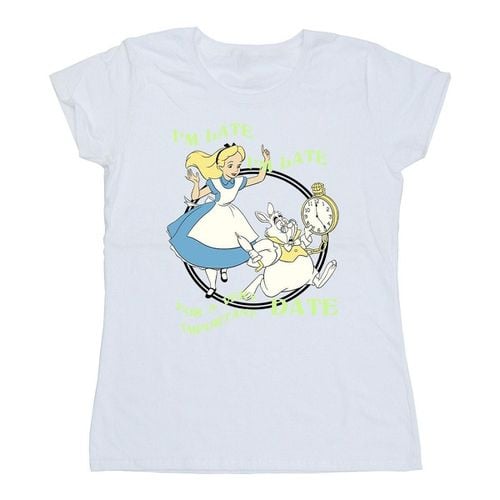 T-shirts a maniche lunghe Alice In Wonderland I'm Late - Disney - Modalova