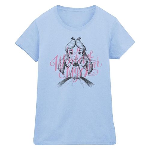 T-shirts a maniche lunghe Alice In Wonderland In A World Of My Own - Disney - Modalova