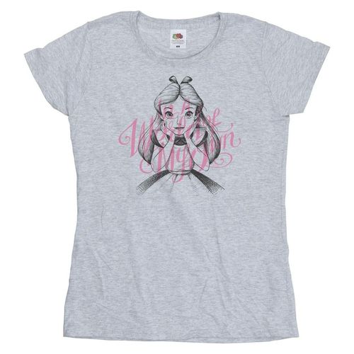 T-shirts a maniche lunghe Alice In Wonderland In A World Of My Own - Disney - Modalova