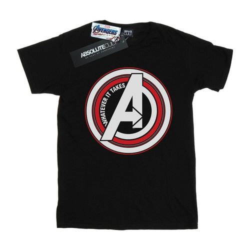 T-shirts a maniche lunghe Avengers Endgame Whatever It Takes Symbol - Marvel - Modalova