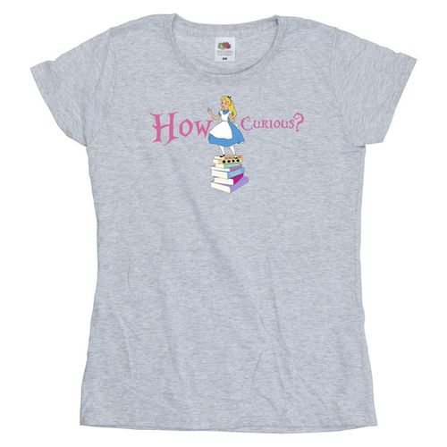 T-shirts a maniche lunghe Alice In Wonderland How Curious - Disney - Modalova