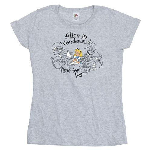 T-shirts a maniche lunghe Alice In Wonderland Time For Tea - Disney - Modalova