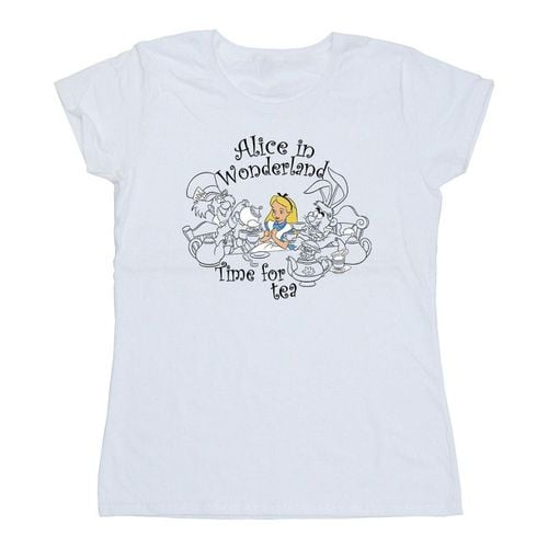 T-shirts a maniche lunghe Alice In Wonderland Time For Tea - Disney - Modalova