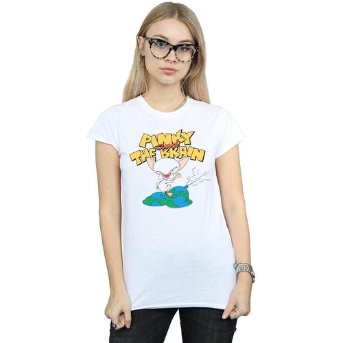 T-shirts a maniche lunghe World Domination - Animaniacs - Modalova