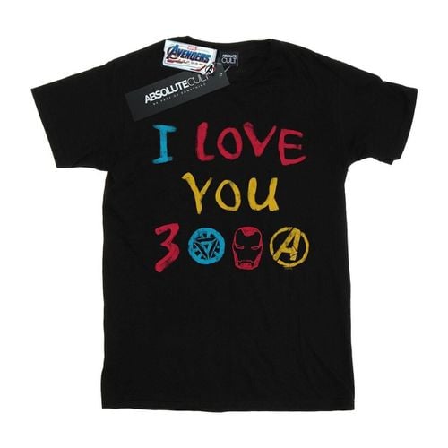 T-shirts a maniche lunghe Avengers Endgame I Love You 3000 - Marvel - Modalova