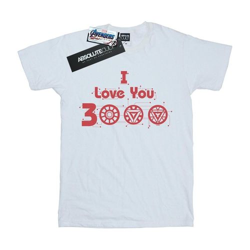 T-shirts a maniche lunghe Avengers Endgame I Love You 3000 - Marvel - Modalova