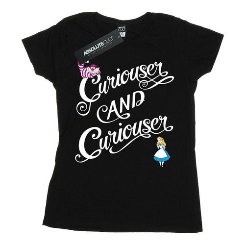 T-shirts a maniche lunghe Alice In Wonderland Curiouser - Disney - Modalova