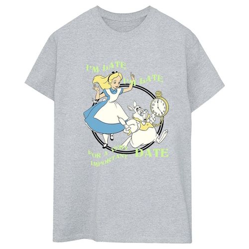 T-shirts a maniche lunghe Alice In Wonderland I'm Late - Disney - Modalova