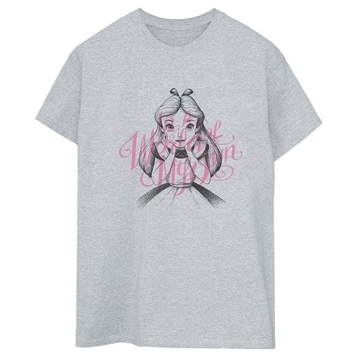 T-shirts a maniche lunghe Alice In Wonderland In A World Of My Own - Disney - Modalova