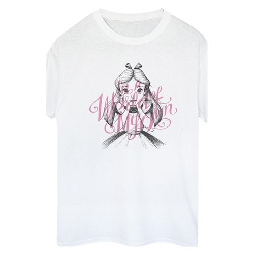 T-shirts a maniche lunghe Alice In Wonderland In A World Of My Own - Disney - Modalova