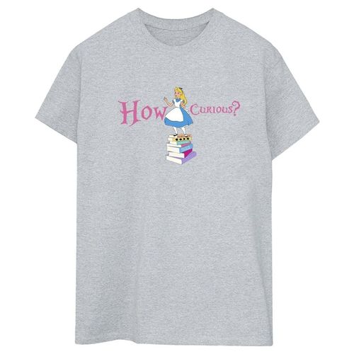 T-shirts a maniche lunghe Alice In Wonderland How Curious - Disney - Modalova