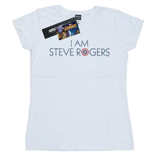 T-shirts a maniche lunghe Avengers Infinity War I Am Steve Rogers - Marvel - Modalova