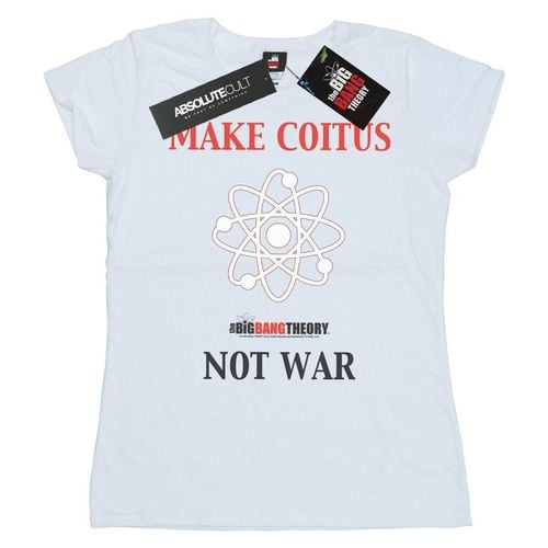 T-shirts a maniche lunghe Make Coitus Not War - The Big Bang Theory - Modalova