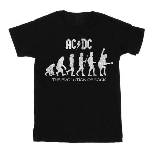 T-shirts a maniche lunghe The Evolution of Rock - Acdc - Modalova