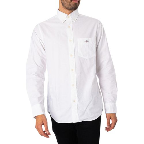 Camicia a maniche lunghe Camicia Oxford regolare - Gant - Modalova