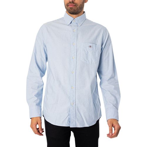 Camicia a maniche lunghe Camicia Oxford regolare - Gant - Modalova