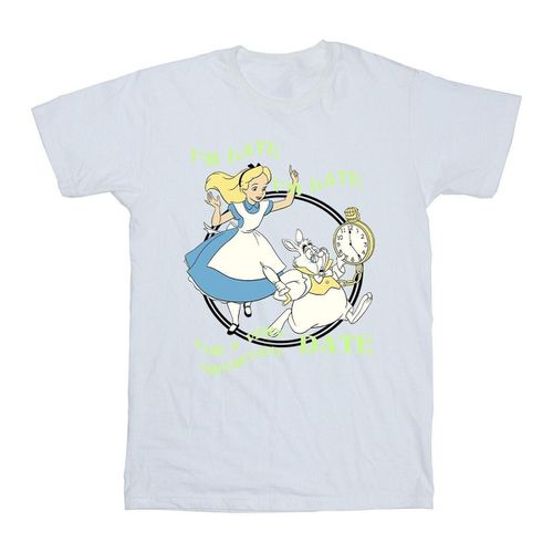 T-shirts a maniche lunghe Alice In Wonderland I'm Late - Disney - Modalova