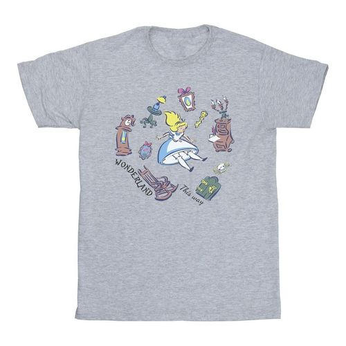 T-shirts a maniche lunghe Alice in Wonderland - Disney - Modalova