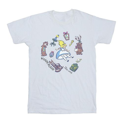 T-shirts a maniche lunghe Alice in Wonderland - Disney - Modalova