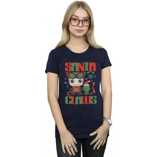 T-shirts a maniche lunghe Santa Claws - Dc Comics - Modalova