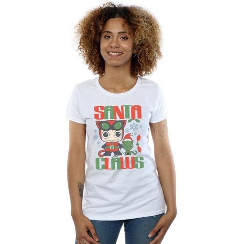 T-shirts a maniche lunghe Santa Claws - Dc Comics - Modalova