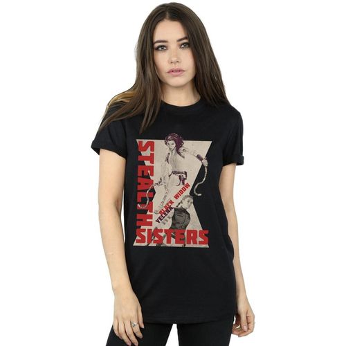 T-shirts a maniche lunghe Stealth Sisters - Marvel - Modalova