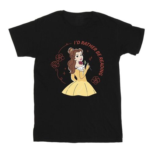 T-shirts a maniche lunghe Beauty And The Beast I'd Rather Be Reading - Disney - Modalova