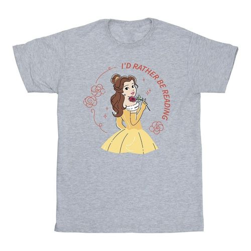 T-shirts a maniche lunghe Beauty And The Beast I'd Rather Be Reading - Disney - Modalova