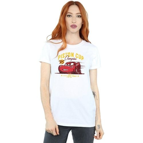 T-shirts a maniche lunghe Cars Piston Cup Champion - Disney - Modalova