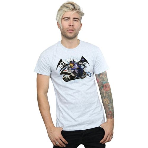 T-shirts a maniche lunghe Bat Bike - Dc Comics - Modalova