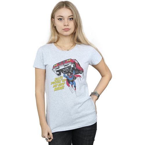 T-shirts a maniche lunghe New Ride - Dc Comics - Modalova