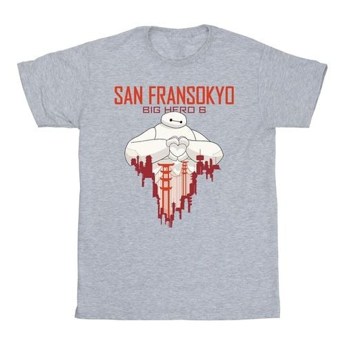 T-shirts a maniche lunghe Big Hero 6 San Fransokyo - Disney - Modalova