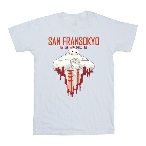 T-shirts a maniche lunghe Big Hero 6 San Fransokyo - Disney - Modalova