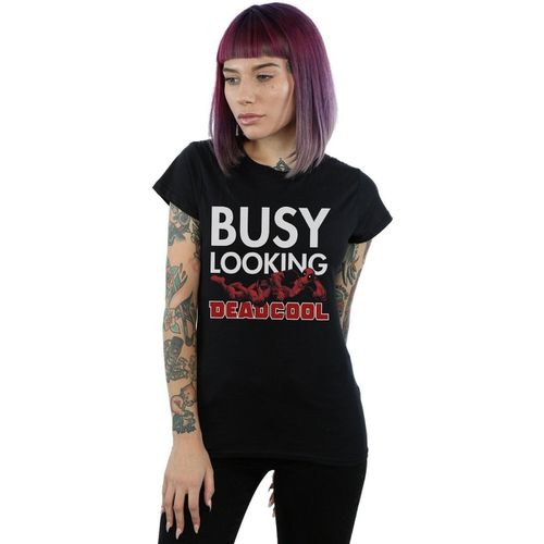 T-shirts a maniche lunghe Busy Looking Deadcool - Marvel - Modalova