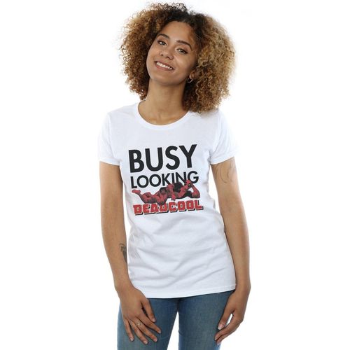 T-shirts a maniche lunghe Busy Looking Deadcool - Marvel - Modalova