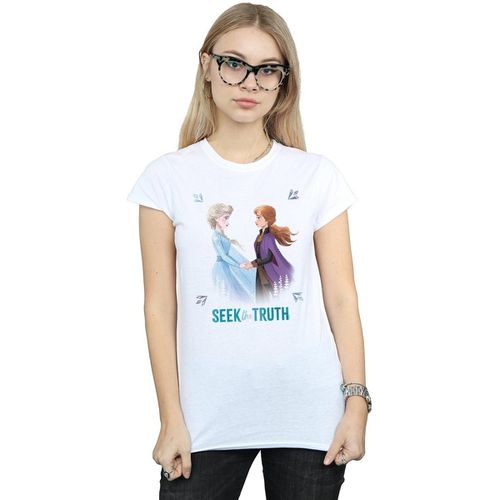 T-shirts a maniche lunghe Frozen 2 Seek The Truth - Disney - Modalova