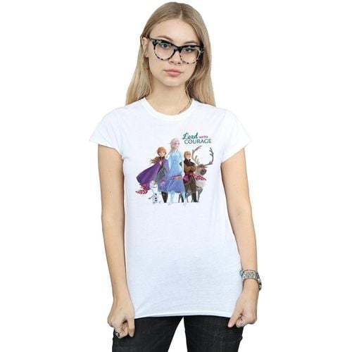 T-shirts a maniche lunghe Frozen 2 Lead Courage - Disney - Modalova