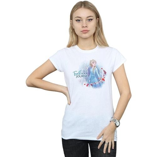 T-shirts a maniche lunghe Frozen 2 Trust Your Journey - Disney - Modalova